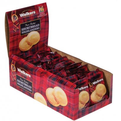 Office Snax Shortbread Highlanders Cookies W1177D