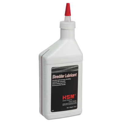 HSM HSM314 Shredder Oil, 16-oz. Bottle HSM314