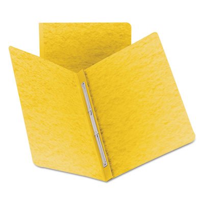 Smead Side Opening PressGuard Report Cover, Prong Fastener, Letter, Yellow SMD81852