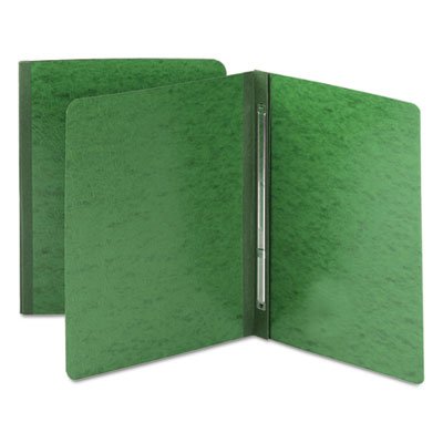 Smead Side Opening PressGuard Report Cover, Prong Fastener, Letter, Green SMD81452