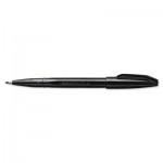 Pentel Sign Pen, .7mm, Black Barrel/Ink, Dozen PENS520A