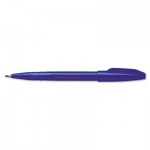 Pentel Sign Pen, .7mm, Blue Barrel/Ink, Dozen PENS520C