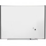 Lorell Signature Magnetic Dry Erase Board with Grid Lines 69652