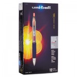 Uni-Ball Signo Gel 207 Roller Ball Retractable Gel Pen, Red Ink, Medium, Dozen SAN33952