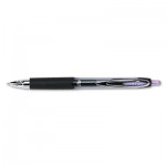 Uni-Ball Signo Gel 207 Roller Ball Retractable Gel Pen, Purple Ink, Medium, Dozen SAN70221