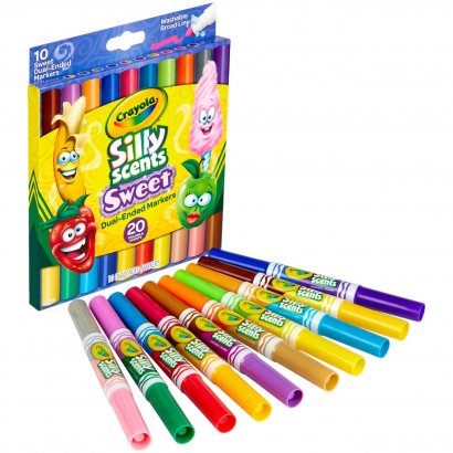 Crayola Silly Scents Sweet Dual-Ended Markers 588339