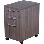 Boss Simple System Mobile Pedestal Box/Box/File, Driftwood S504