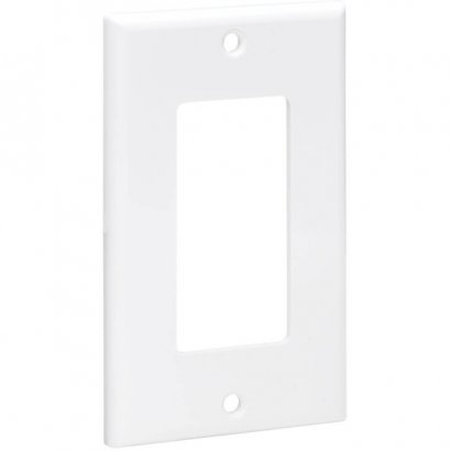 Tripp Lite Single-Gang Faceplate, Decora Style - Vertical, White N042D-100-WH