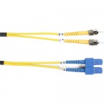Black Box Single-Mode Value Line Patch Cable, ST-SC, 1-m (3.2-ft.) FOSM-001M-STSC