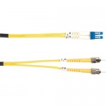 Black Box Single-Mode Value Line Patch Cable, ST-LC, 3-m (9.8-ft.) FOSM-003M-STLC