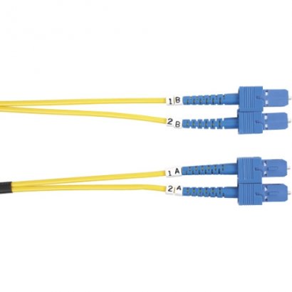 Black Box Single-Mode Value Line Patch Cable, SC-SC, 5-m (16.4-ft.) FOSM-005M-SCSC