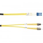 Black Box Single-Mode Value Line Patch Cable, ST-LC, 10-m (32.8-ft.) FOSM-010M-STLC