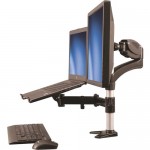StarTech.com Single-Monitor Arm - Laptop Stand - One-Touch Height Adjustment ARMUNONB