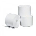 UNV35762 Single-Ply Thermal Paper Rolls, 2 1/4" x 165 ft, White, 3/Pack UNV35762