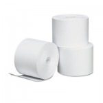 UNV35762 Single-Ply Thermal Paper Rolls, 2 1/4" x 165 ft, White, 3/Pack UNV35762