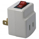 QVS Single-Port Power Adaptor with On/Off Switch PA-1P