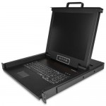 StarTech.com Single-Port Rackmount KVM Console with 17" Display RKCONS1701