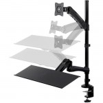 Monoprice Sit-Stand Articulating Monitor and Keyboard Workstation 15718