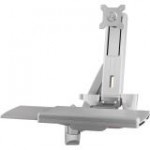 Amer Sit-Stand Combo Workstation Wall Mount System AMR1AWS