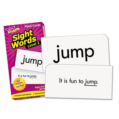 Skill Drill Flash Cards, 3 x 6, Sight Words Set 2 TEPT53018