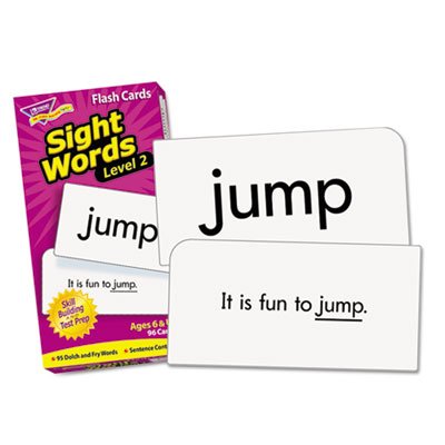 Skill Drill Flash Cards, 3 x 6, Sight Words Set 2 TEPT53018