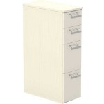 Safco Skinny Pedestal, Tall - 3-Drawer ABSPTTSS