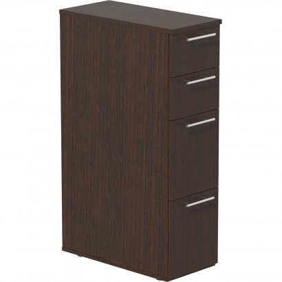 Safco Skinny Pedestal, Tall - 3-Drawer ABSPTLDC