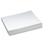 Pacon Skip-A-Line Ruled Newsprint Paper, 30 lbs., 11 x 8-1/2, White, 500 Sheets/Pack PAC2635