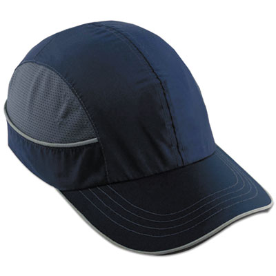 Ergodyne Skullerz 8950 Bump Cap, Long Brim, Navy EGO23345