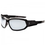 Ergodyne Skullerz Loki Safety Glasses/Goggles, Black Frame/In/Outdoor Lens,Nylon/Polycarb EGO56080