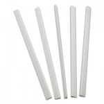 C-Line Slide 'N Grip Binding Bars, White, 11 x 1/4, 100/Box CLI34447