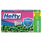 Hefty PAC R82235 Slider Bags, 1 qt, 2.5 mil, 7" x 8", Clear, 315/Carton RFPR82235CT