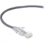 Black Box Slim-Net Cat.6 Patch UTP Network Cable C6PC28-GY-02
