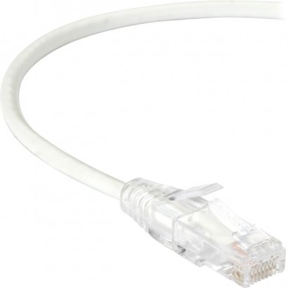 Black Box Slim-Net Cat.6 Patch Network Cable C6PC28-WH-15