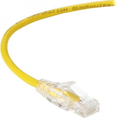 Black Box Slim-Net Cat.6 Patch UTP Network Cable C6PC28-YL-02