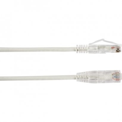 Black Box Slim-Net Cat.6a Patch UTP Network Cable C6APC28-WH-05