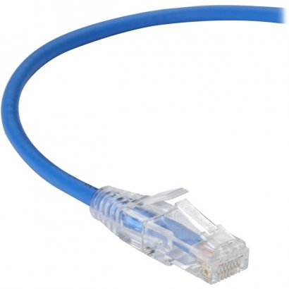 Black Box Slim-Net Cat.6a Patch UTP Network Cable C6APC28-BL-10
