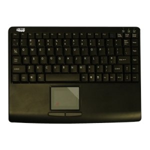 Adesso Slim Touch Mini Keyboard with Built in Touchpad AKB-410UB
