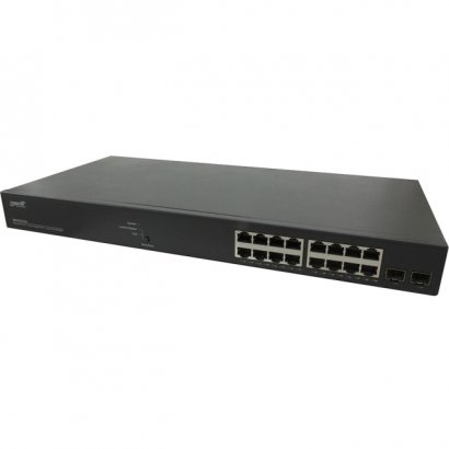 Transition Networks Smart Managed PoE+ Switch SM16TAT2SA-NA