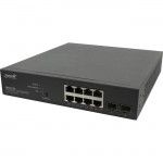 Transition Networks Smart Managed PoE+ Switch SM8TAT2SA-NA