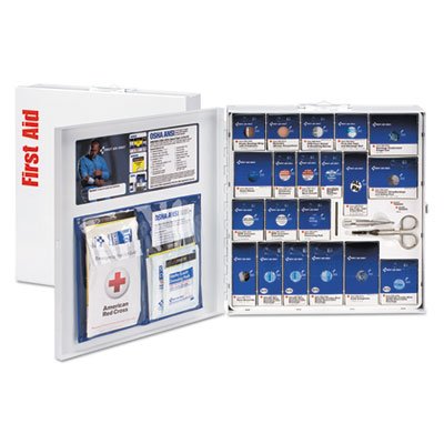 SmartCompliance First Aid Station, 50 People, No Medication, 260 Pieces FAO746006