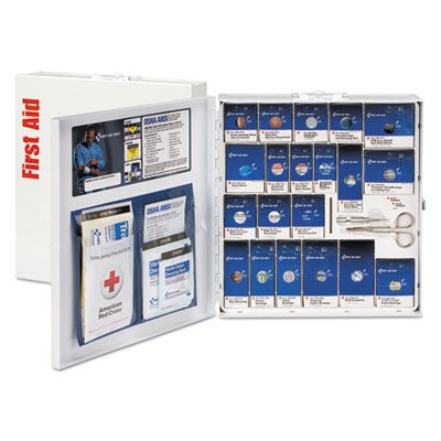 SmartCompliance First Aid Station, 50 People, No Medication, 202 Pieces FAO746004