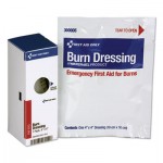 First Aid Only 16-004 SmartCompliance Refill Burn Dressing, 4 x 4, White FAO16004