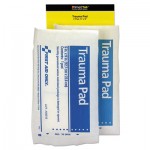 First Aid Only FAE-6024 SmartCompliance Refill Trauma Pad, 5 x 9, White, 2/Bag FAOFAE6024