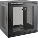 Tripp Lite SmartRack 12U Low-Profile Switch-Depth-Plus Wall-Mount Rack Enclosure Cabinet SRW12UDP