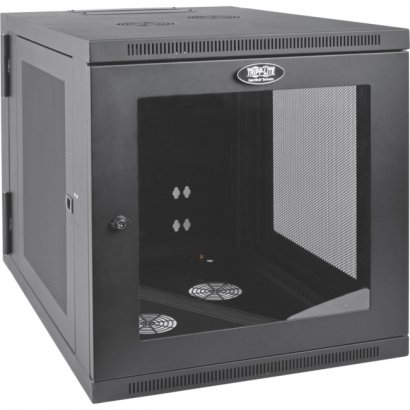 Tripp Lite SmartRack 12U Server-Depth Wall-Mount Rack Enclosure Cabinet SRW12US33G