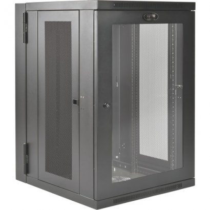 Tripp Lite SmartRack 18U UPS-Depth Wall-Mount Rack Enclosure Cabinet SRW18USDPG