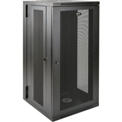 Tripp Lite SmartRack 26U UPS-Depth Wall-Mount Rack Enclosure Cabinet, Hinged Back SRW26USDP