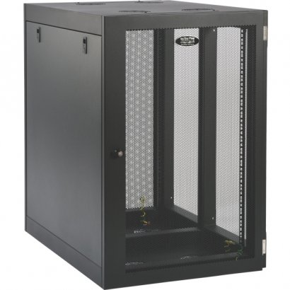 Tripp Lite SmartRack Heavy-Duty Side-Mount Wall-Mount Rack Enclosure Cabinet SRW18UHD