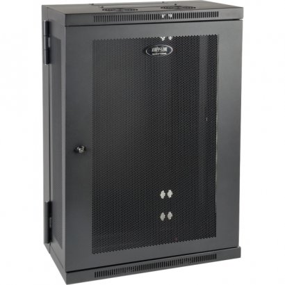 Tripp Lite SmartRack Slim 18U Swinging Wall-Mount Rack Enclosure Cabinet SRW18US13